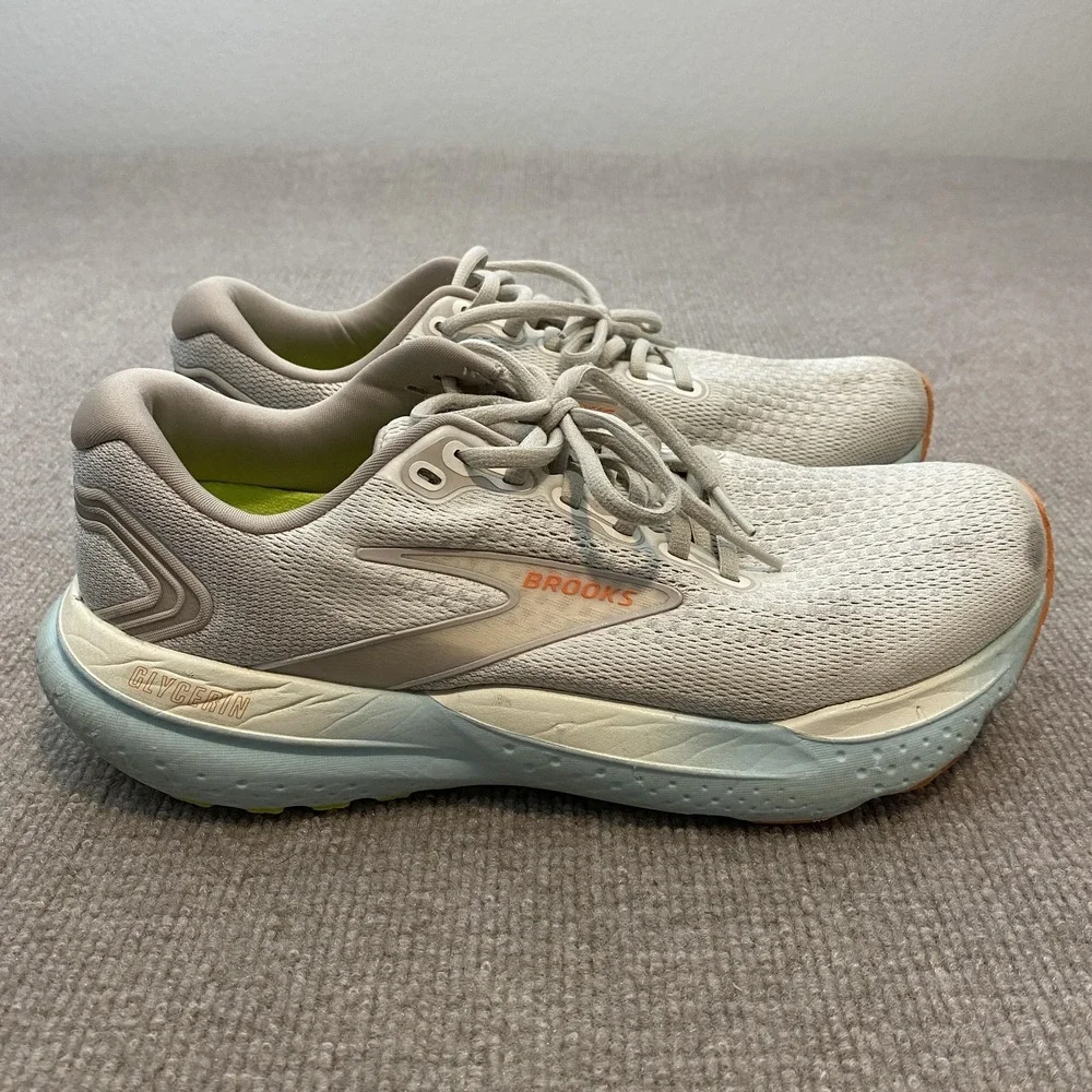 Brooks Glycerin 21‎ Running Shoes Womens Size 11 Gray Cushioned 1204081B195